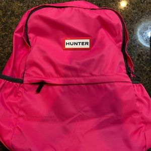 Pink HUNTER Original Nylon Backpack - Barely Used